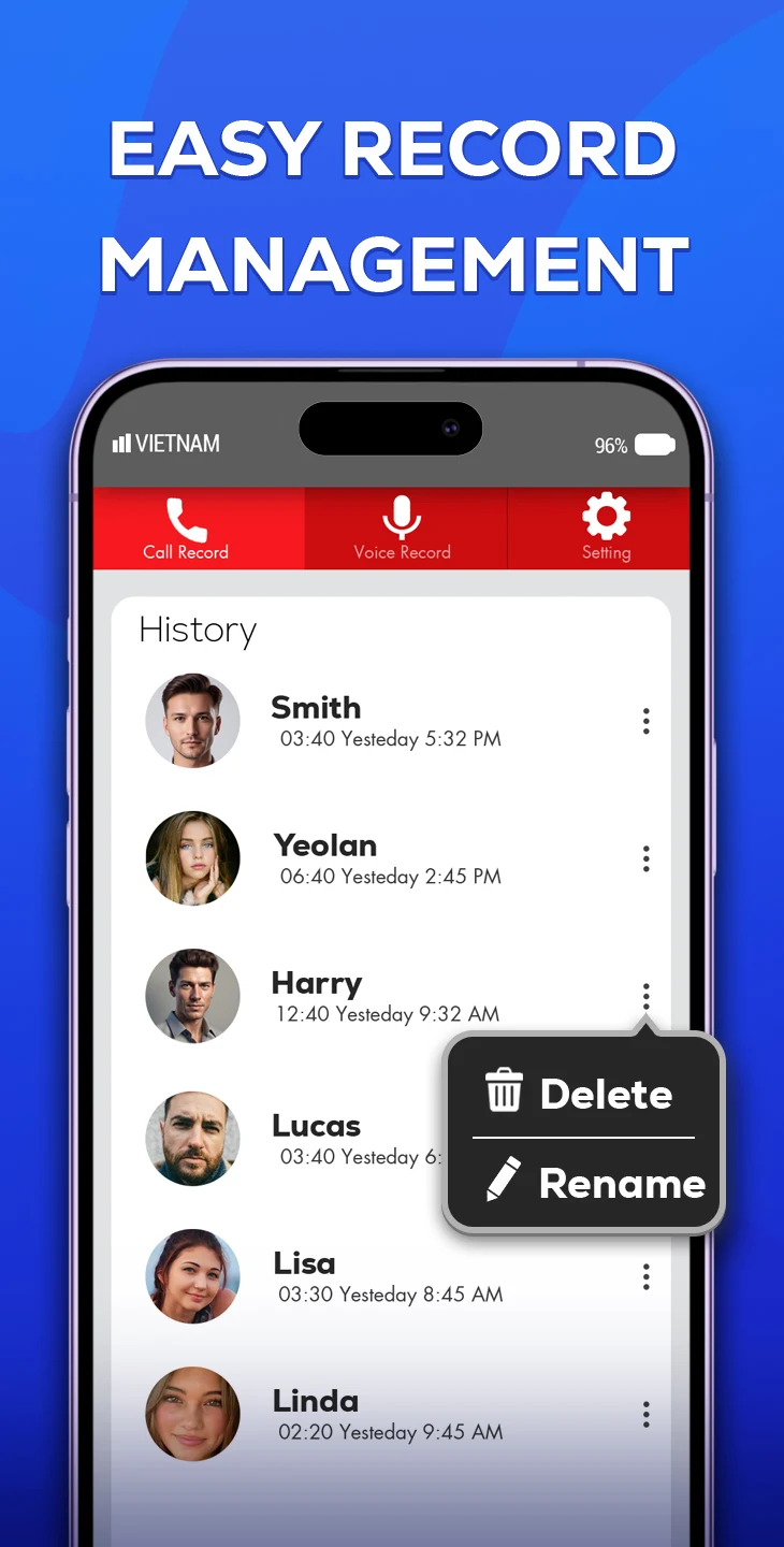 Call Recorder & Auto Recording screenshot